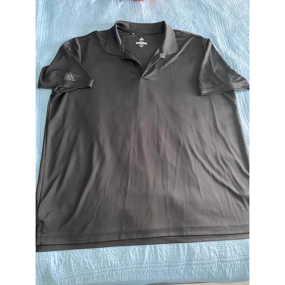 Mens Adidas Golf Polo Size XXL Black Pre Owned - Picture 1 of 5
